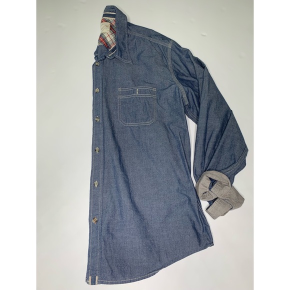 Weatherproof Vintage Denim Button Down Shirt - XL - Picture 3 of 5